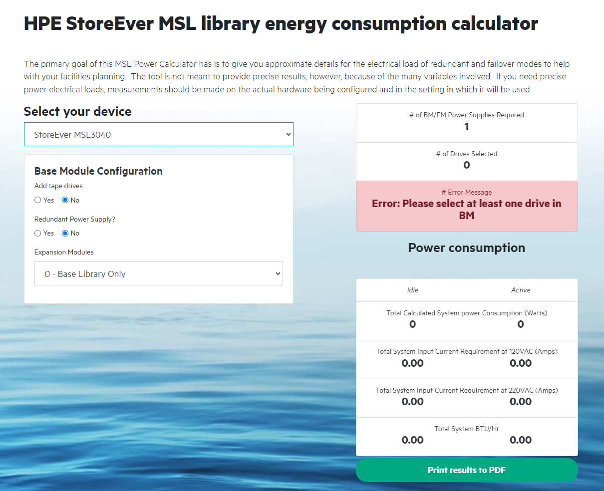 2024-08-27 14_21_46-HPE StoreEver MSL Library Energy Consumption Calculator _ Tapetember